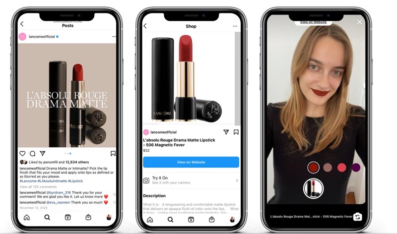 L'Oréal and Facebook bring virtual try-ons to Instagram shopping with ModiFace