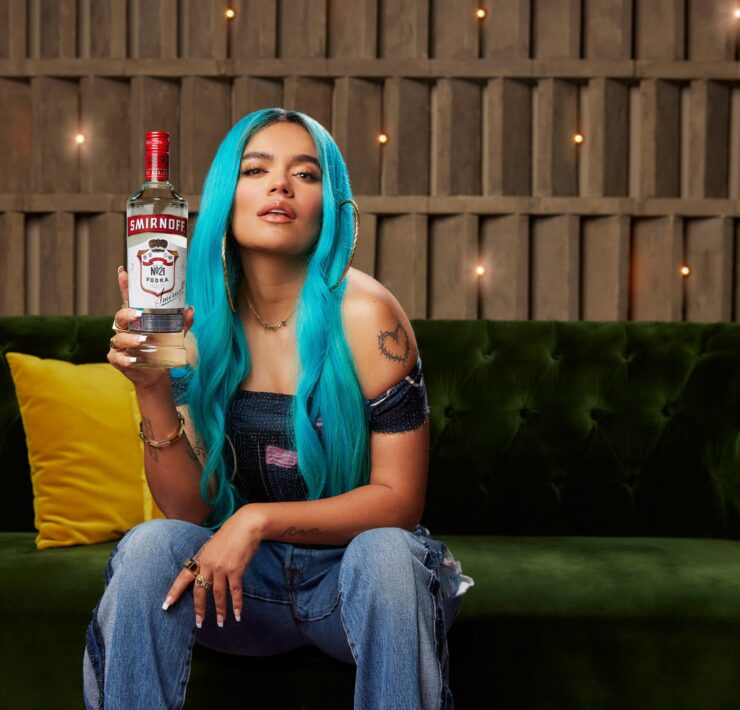 Smirnoff Announces New Partnership With Karol G