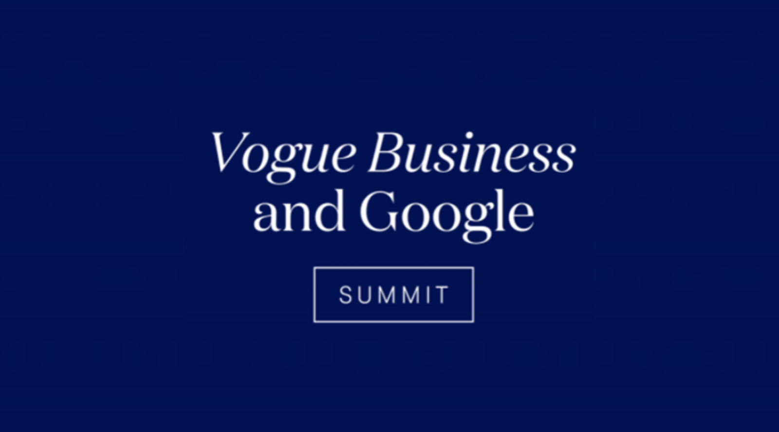 Vogue Business and Google Summit: Shea Jensen on the Evolving Merchandise Strategy