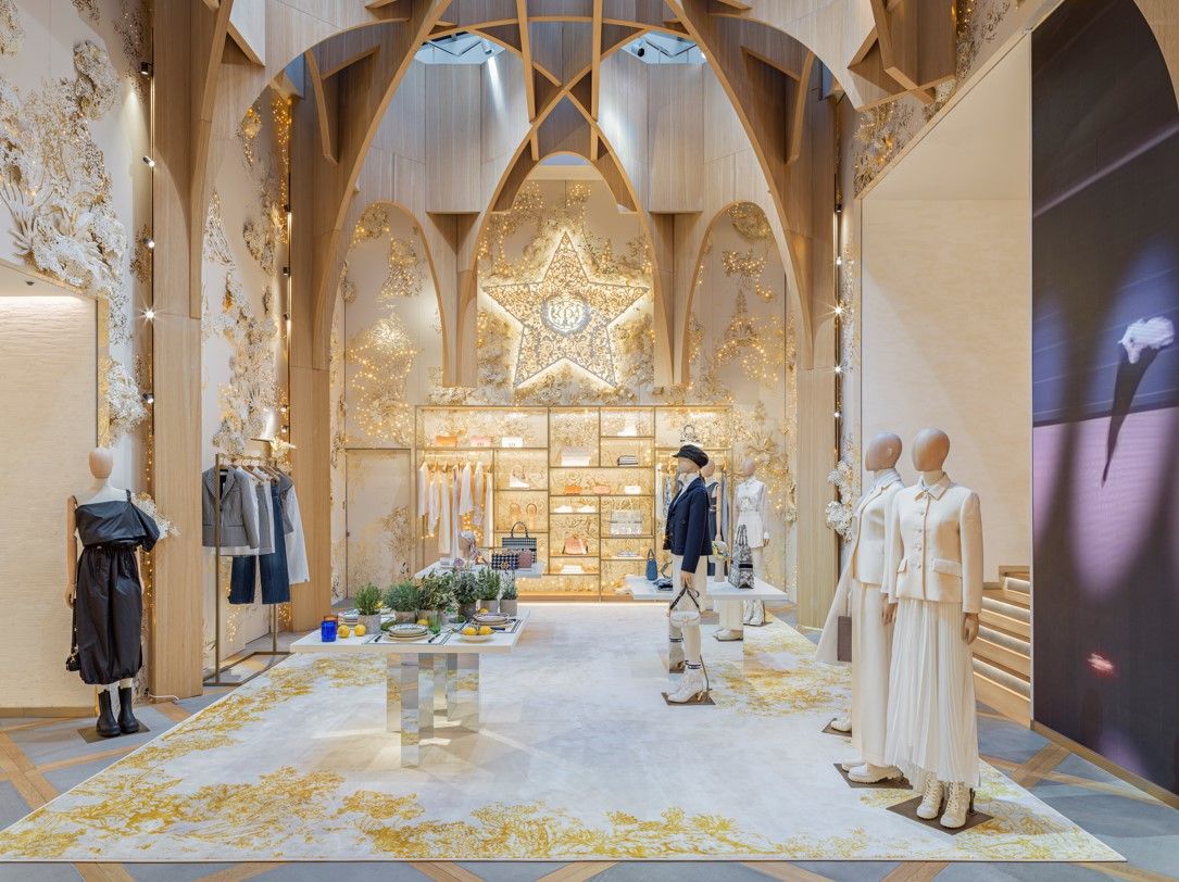 Dior Reinvests Boutiques With Champs Elysées Dior Boutique in Paris