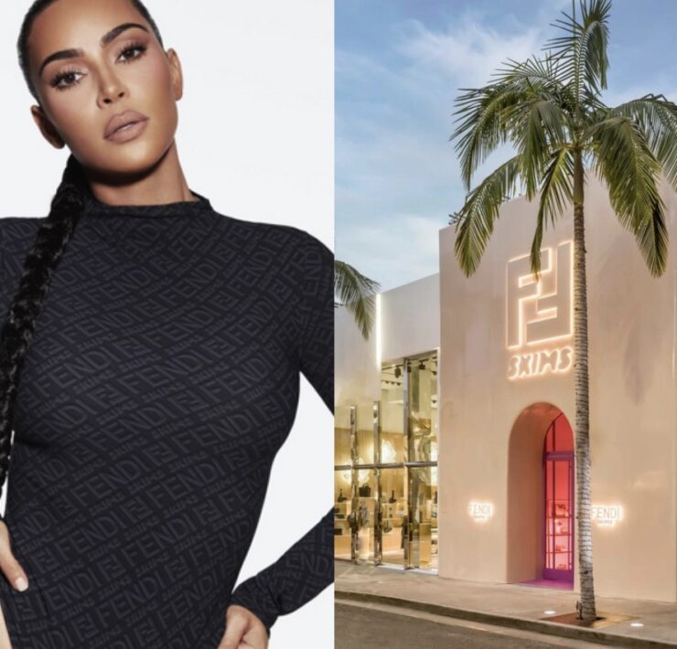 FENDI x SKIMS: The Collaboration Of The Year Opens On Beverly Hills Rodeo Drive
