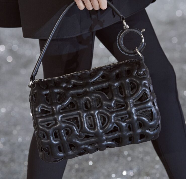 Burberry Launches Rhombi Leather Shoulder Bag Collection