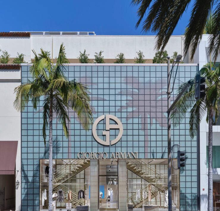Giorgio Armani reopens Boutique on Rodeo Drive
