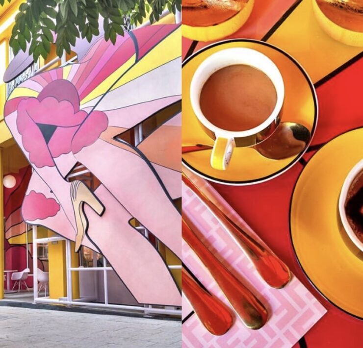 Fendi Reopens Pop-up Fendi Caffè In Miami