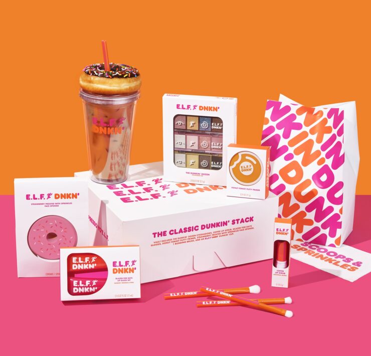 e.l.f. Cosmetics and Dunkin’ Drop the Most Eye-Popping Collab of the Season
