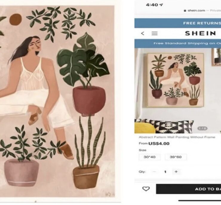 Shein faces $100 million lawsuit by artist over 'stolen' design