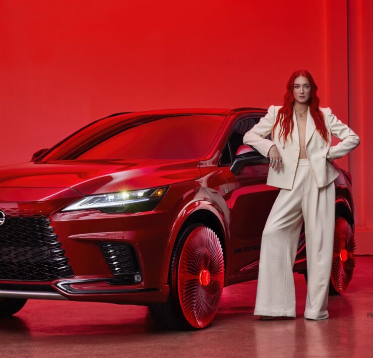 Lexus Collaborates With Fashion Designer Harris Reed For All-New RX