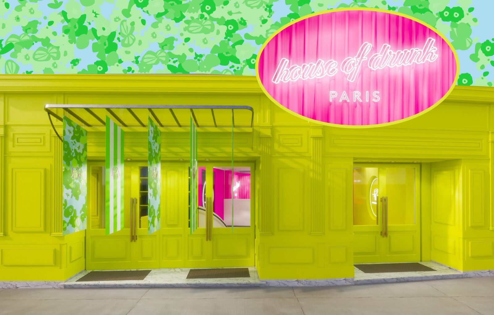 Drunk Elephant opens signature luxury pop-up experience House of Drunk in France