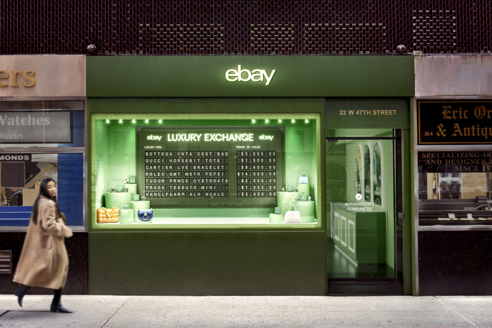 eBay Opens Store in NYC that Accepts Pre-Owned Luxury as Closet Currency