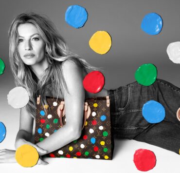 Gisele Bündchen for LV X Yayoi Kusami Global Campaign Revealed