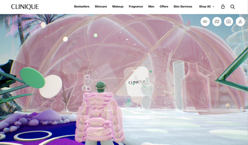 The Clinique Lab: An Unforgettable Virtual Beauty Storefront Experience