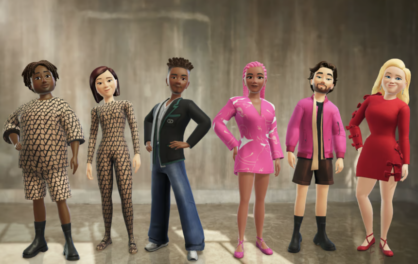 Valentino launches digital fashion pieces to dress Meta avatars
