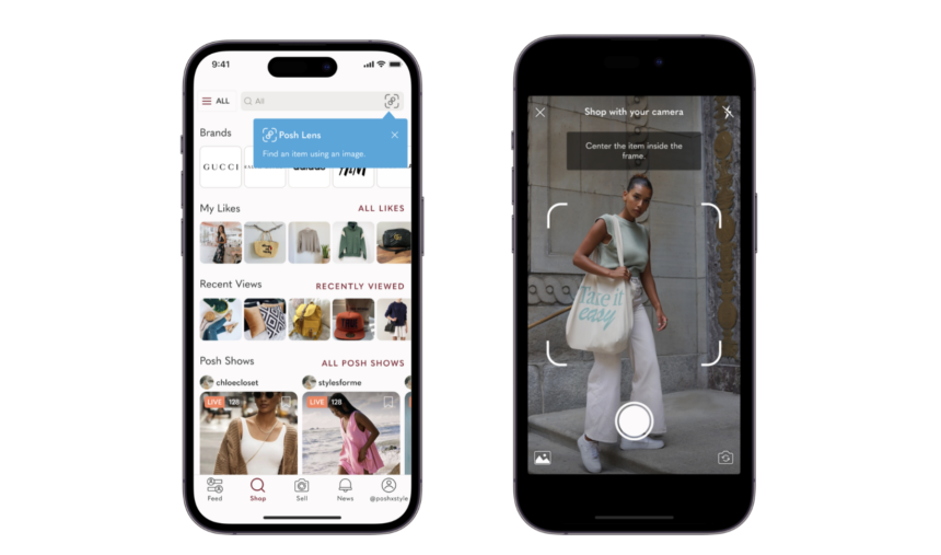 Poshmark Launches Visual Search Technology Posh Lens