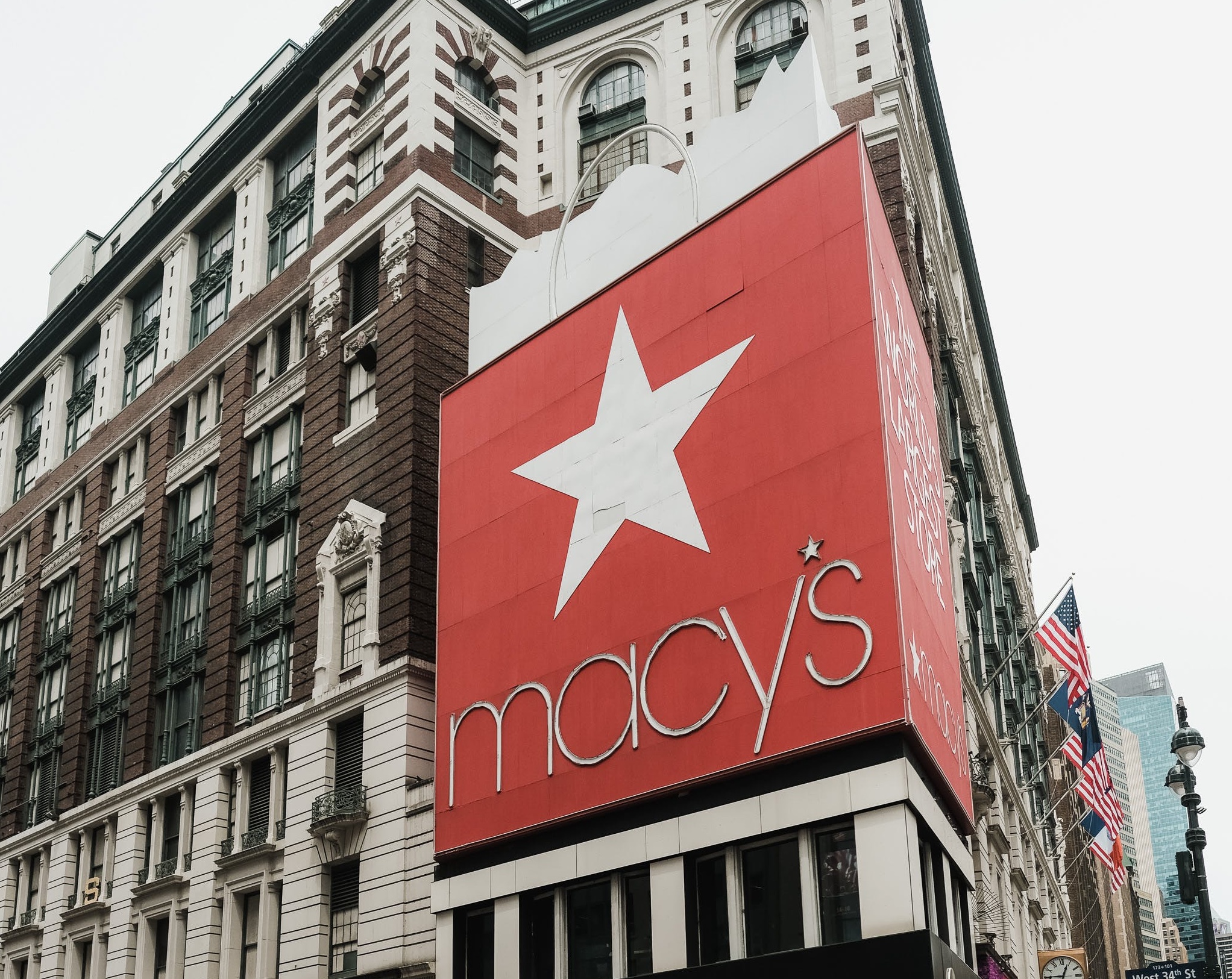 Macy's employee on strike Black Friday