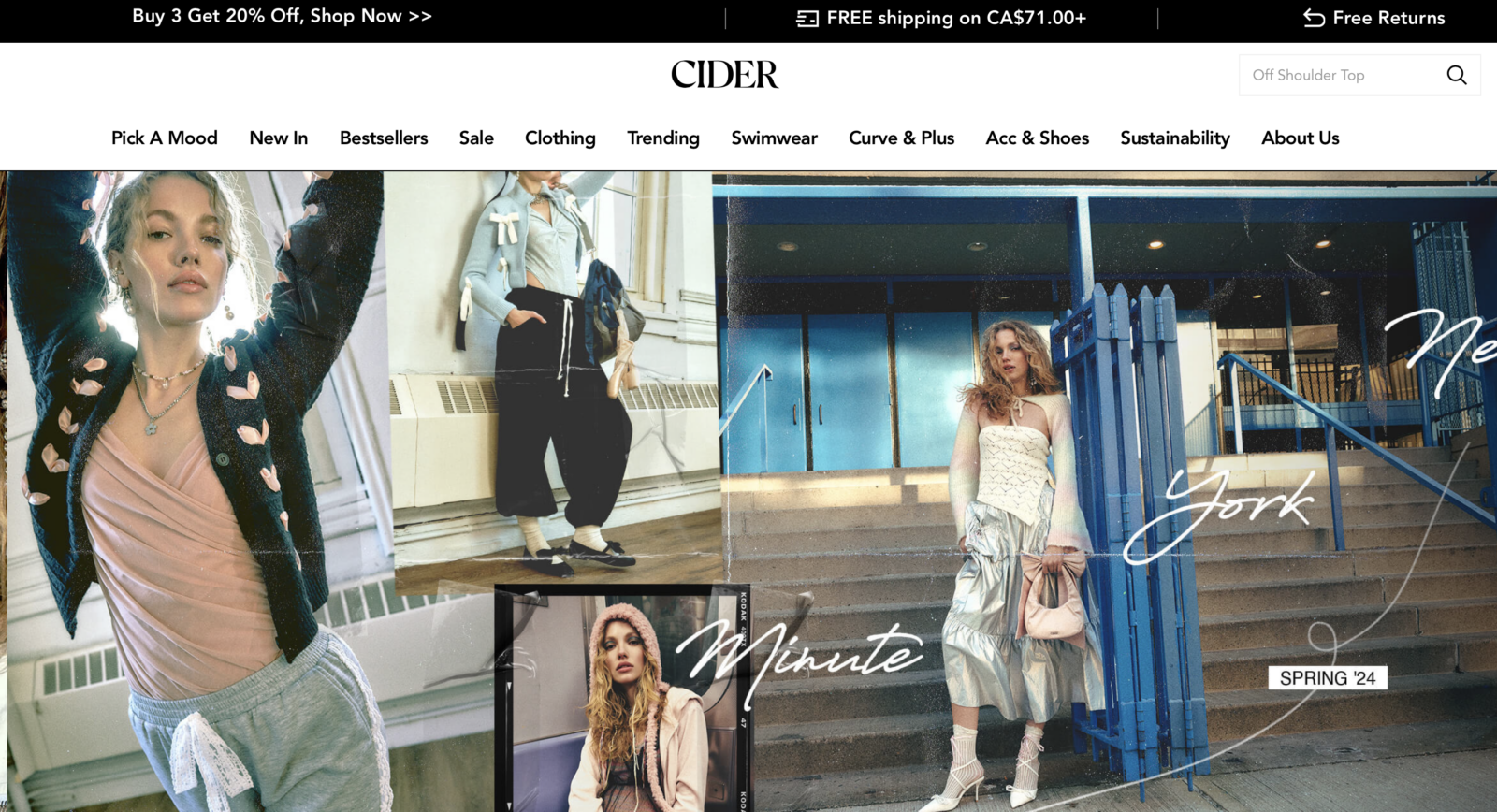Is Cider fast fashion?