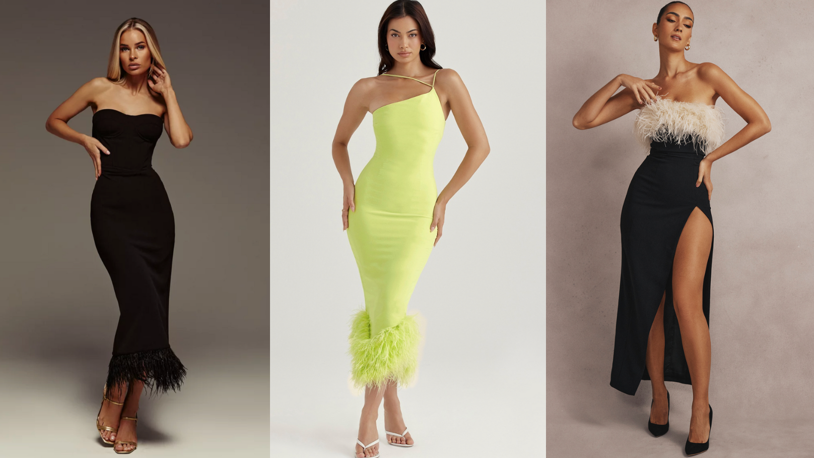 20 Best Women's Feather Dresses