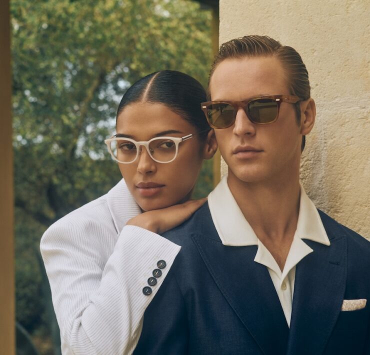 Brunello Cucinelli launched its first-ever eyewear collection