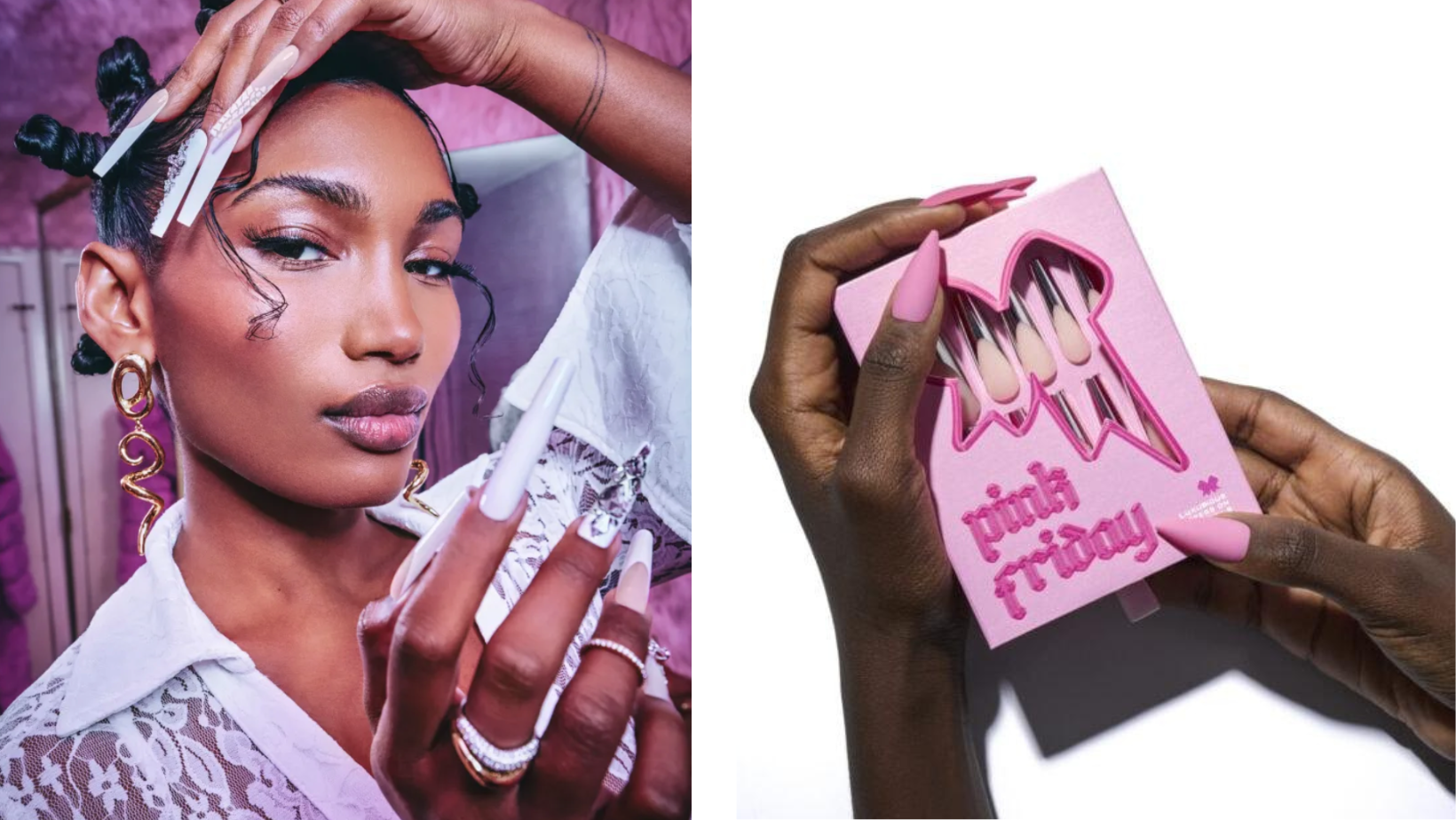 Nicki Minaj's Pink Friday Nails Sells Out In Most Styles