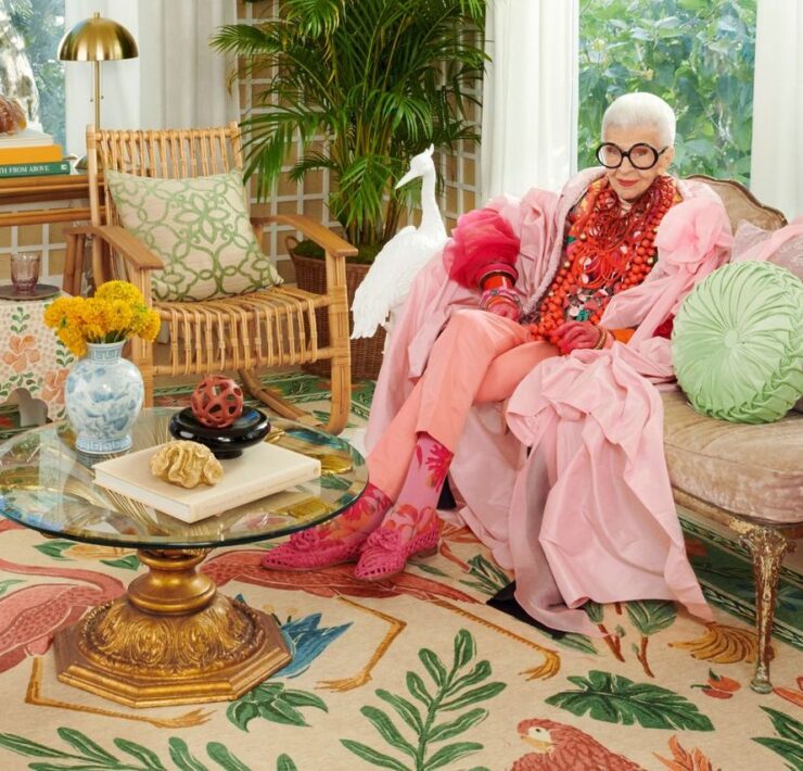 The Best Iris Apfel Flutterby Rugs
