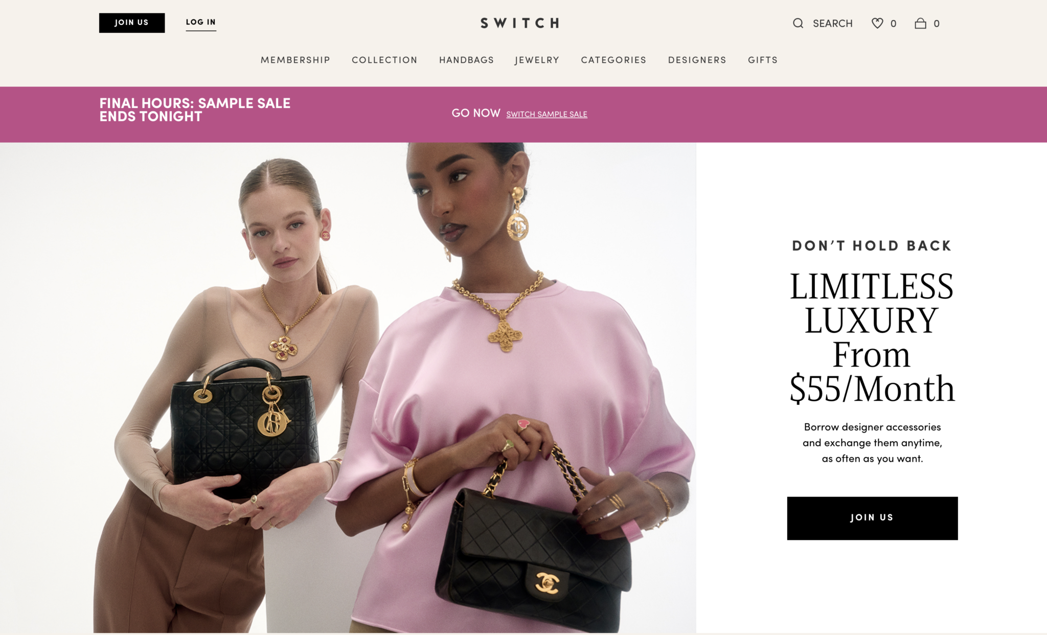 Switch rental service