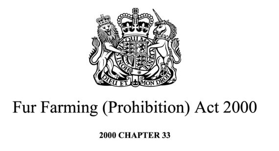 The Fur Farming (Prohibition) Act 2000
