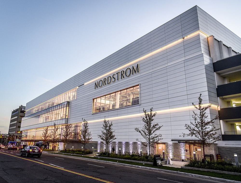 What is the purpose of an anchor store in a shopping mall?