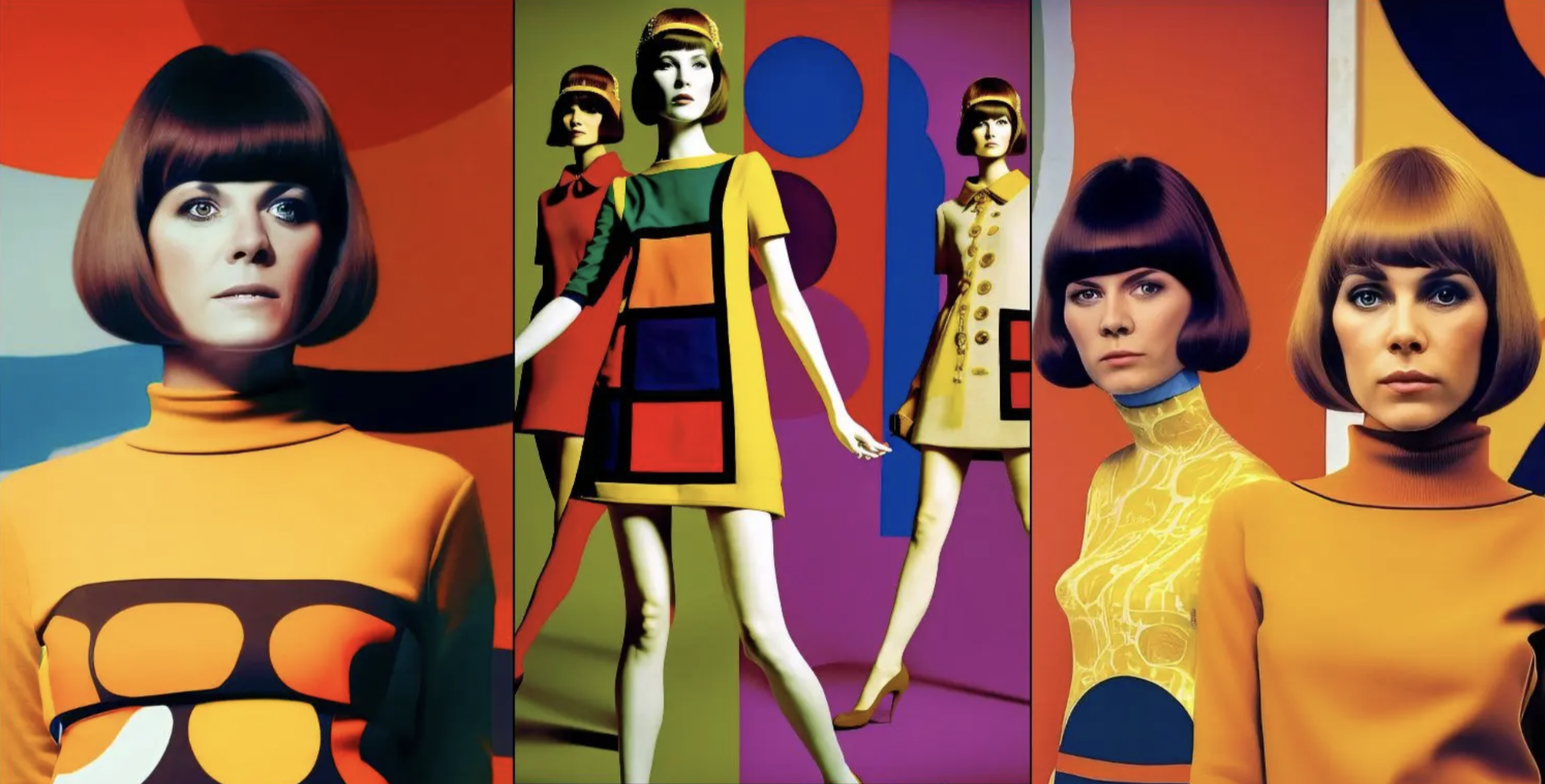 What fashion brands were popular in the 1960s?