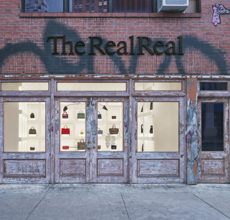 The RealReal ‘Opens’ Fake Designer Handbag Store Installation