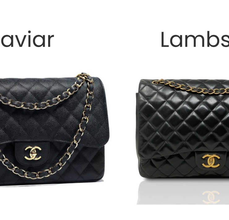 Chanel Caviar vs. Lambskin