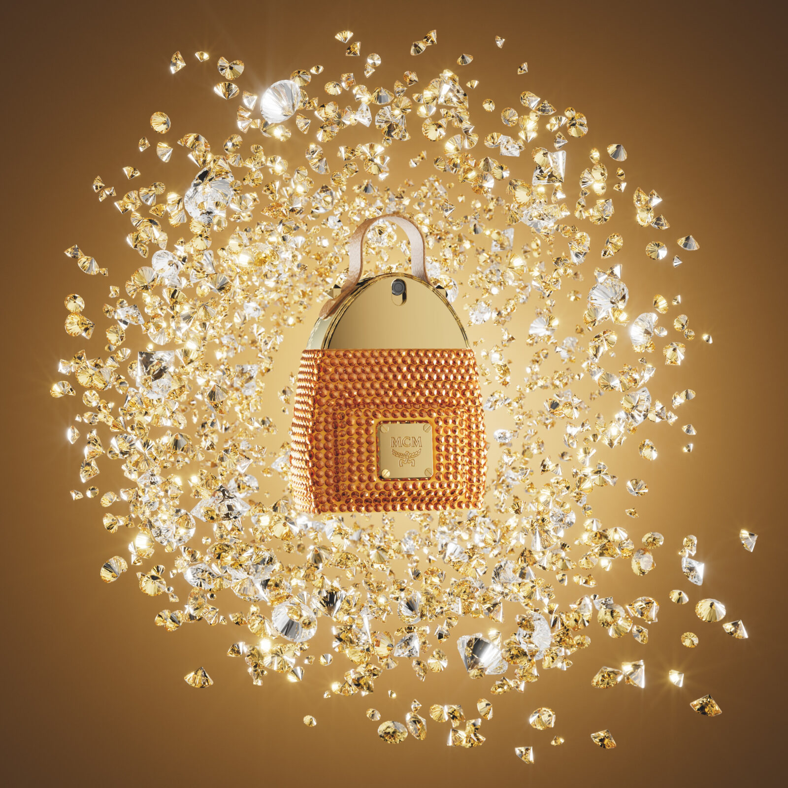 MCM X Swarovski® Crystals Launch Limited-Edition $1,800 Fragrance For Holidays