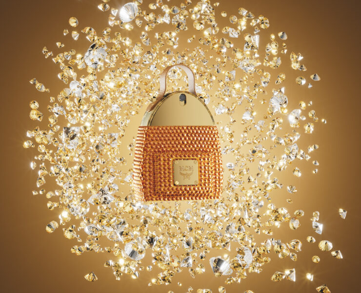 MCM X Swarovski® Crystals Launch Limited-Edition $1,800 Fragrance For Holidays