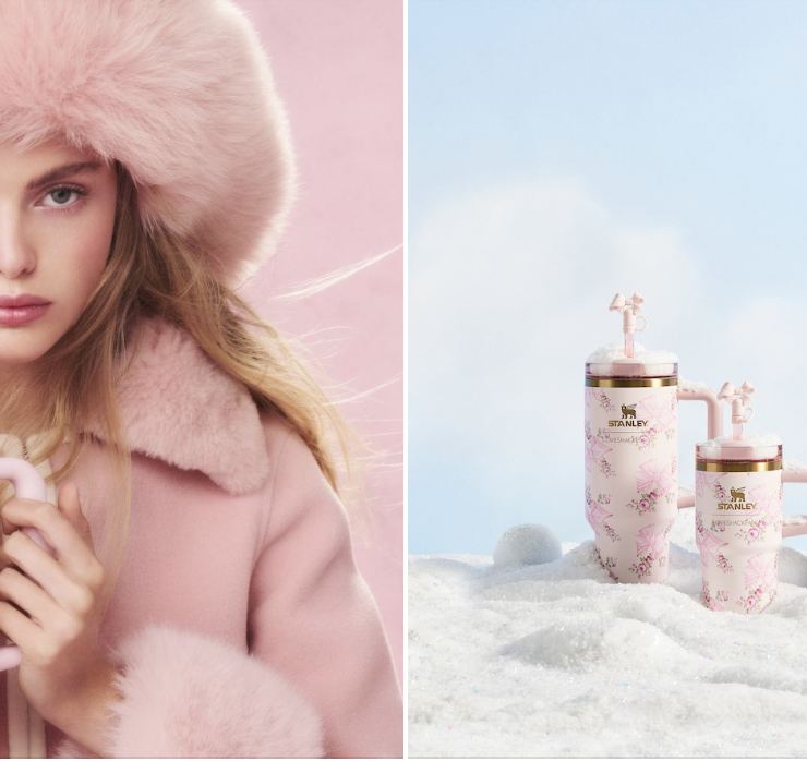 Stanley x LoveShackFancy Unveils Whimsical Holiday Tumbler Collection
