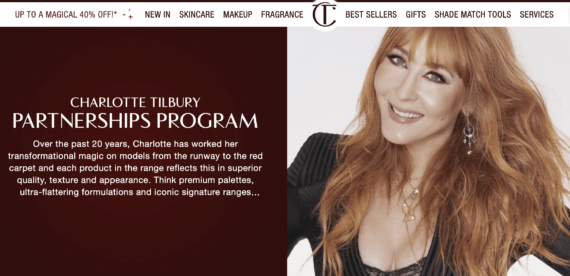 Charlotte Tilbury Affiliate Program