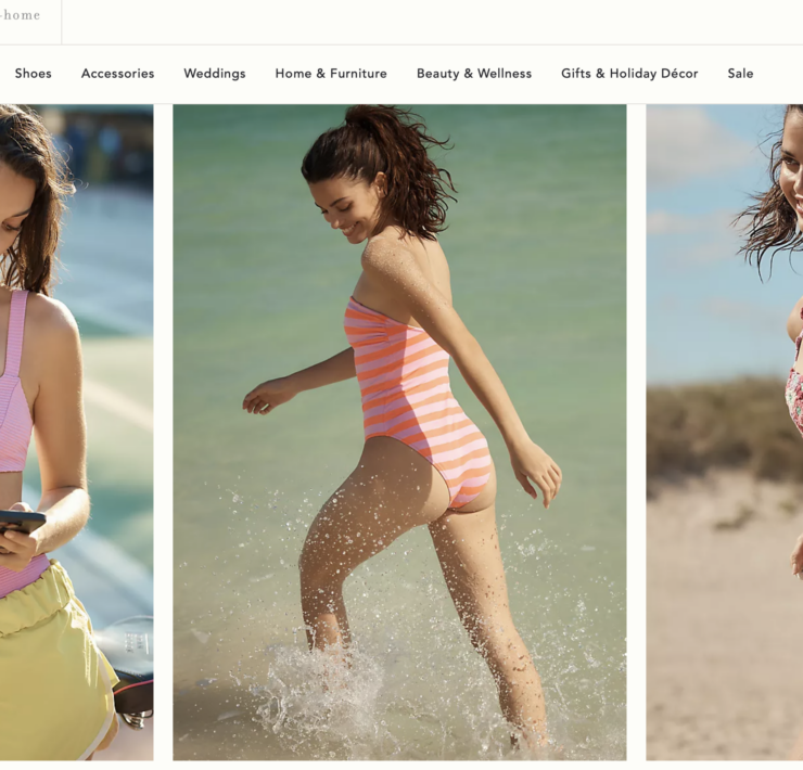 Anthropologie sees 'tremendous success' in swim, launches new collection