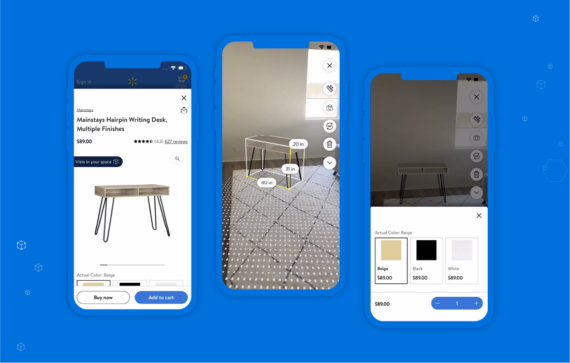 Walmart AR Shopping (AR Furniture Visualization)
