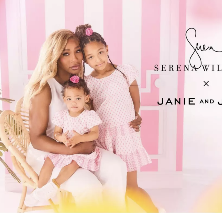 Serena Williams Launches First-Ever Children's Collection with Janie and Jack