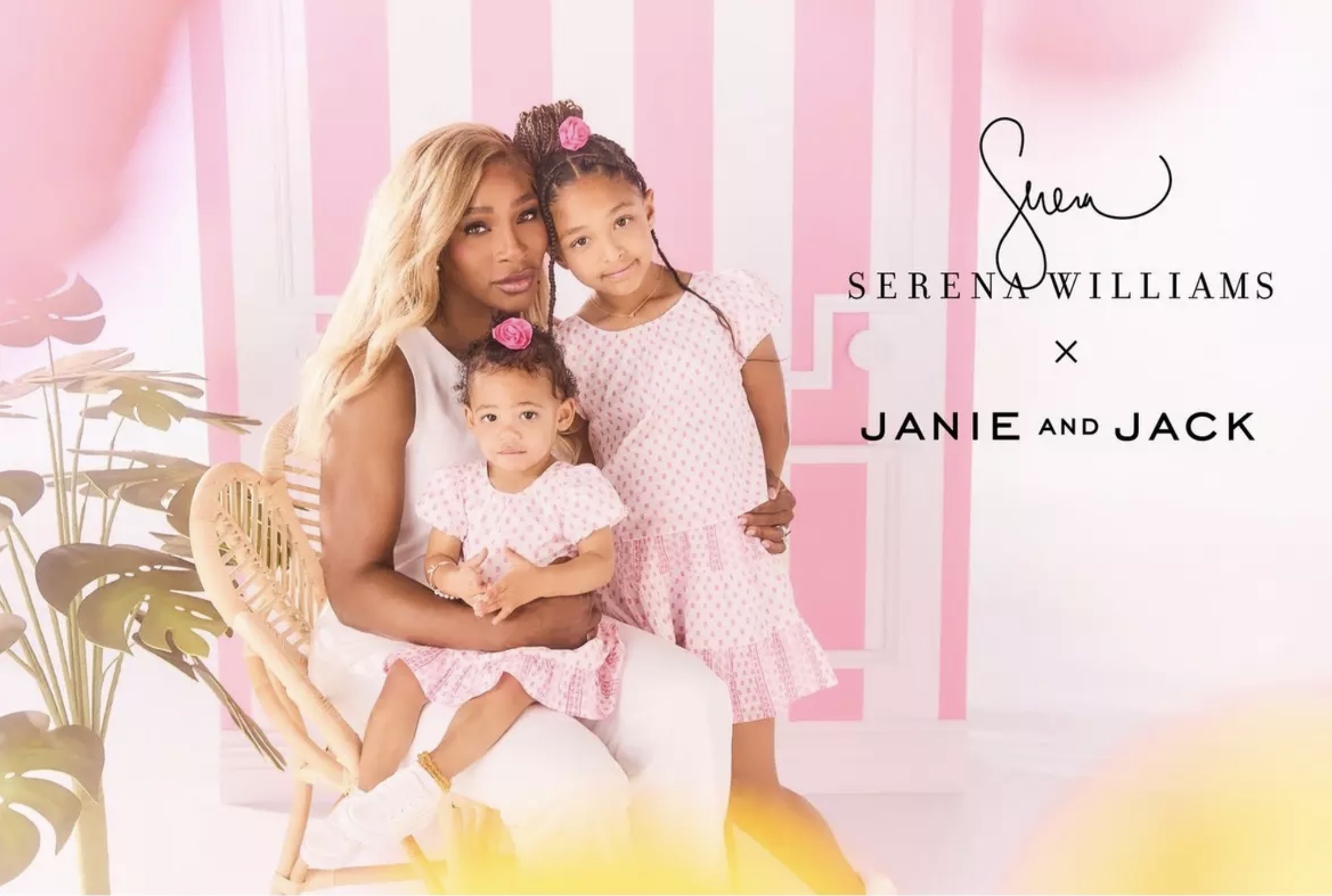 Serena Williams Launches First-Ever Children's Collection with Janie and Jack