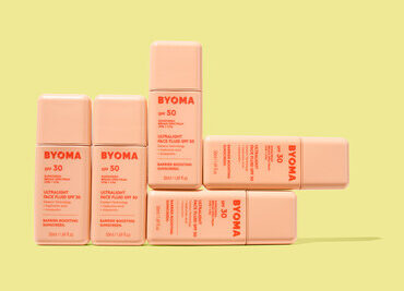 BYOMA Clinically Proven SPF50 Improves Skin Barrier Strength by 27 Percent in 12 Hours