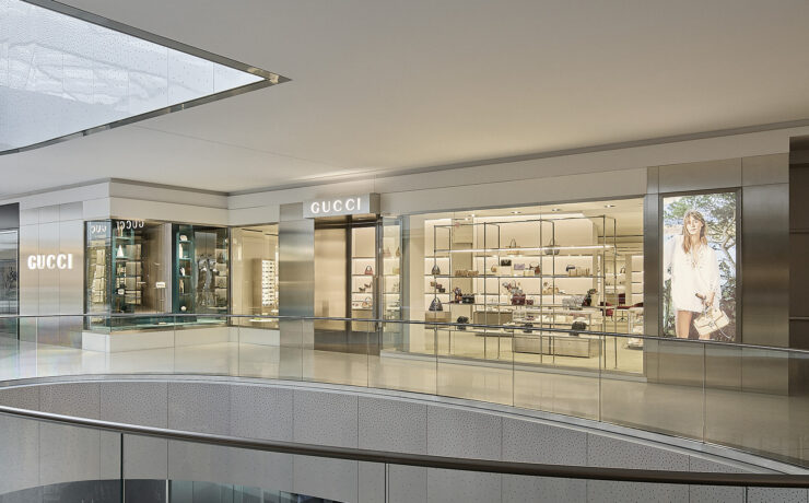 Gucci Opens Newly Renovated Boutique in Los Angeles at Beverly Center