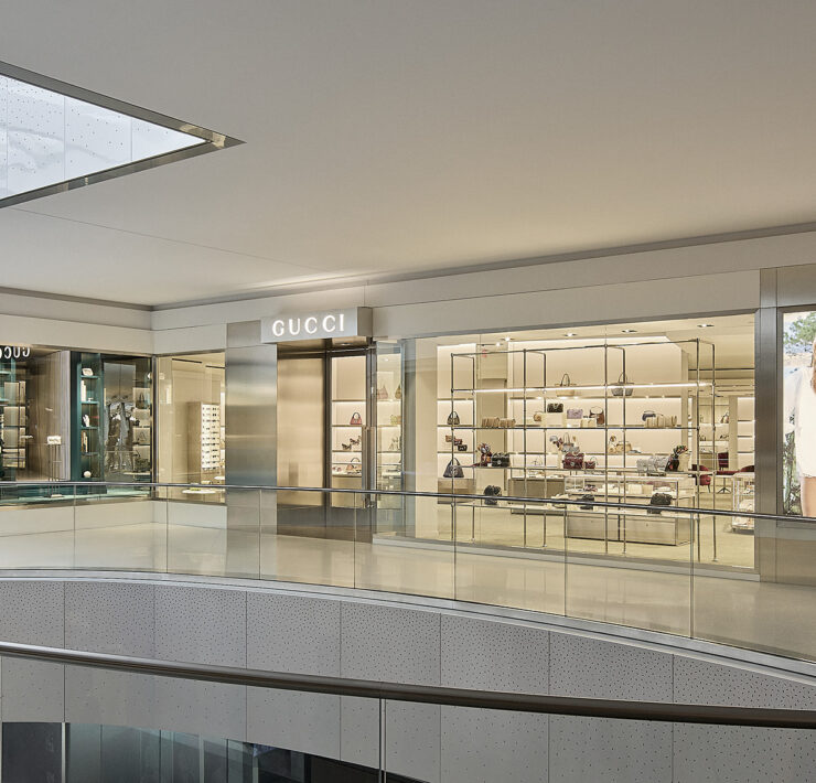 Gucci Opens Newly Renovated Boutique in Los Angeles at Beverly Center