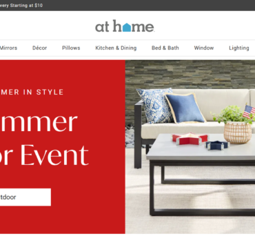 At Home Launches Closing Sales at 26 Stores With Up to 30 Percent Off