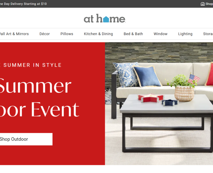 At Home Launches Closing Sales at 26 Stores With Up to 30 Percent Off