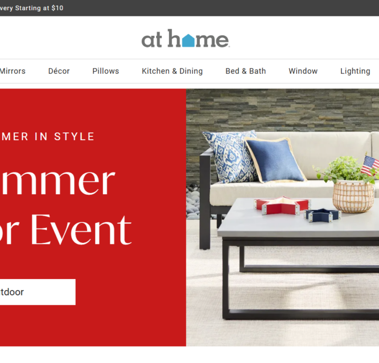 At Home Launches Closing Sales at 26 Stores With Up to 30 Percent Off