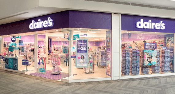 Claire’s UK Collapse Puts Over 2,000 Retail Jobs in Jeopardy
