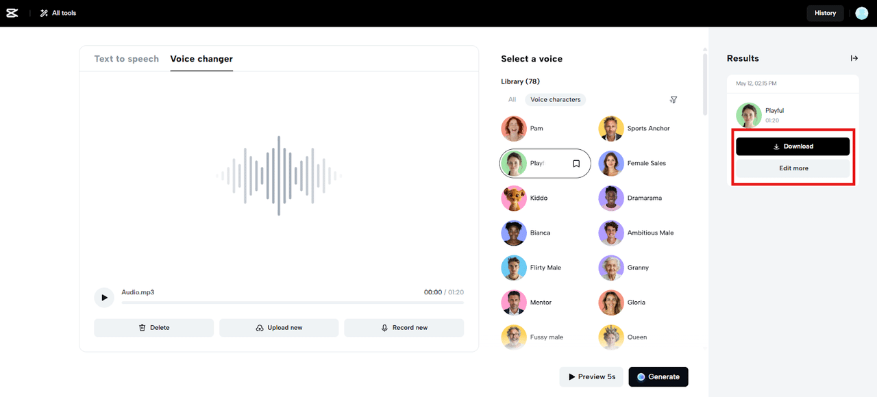 Travel the World of Accents with CapCut’s Free Voice Changer