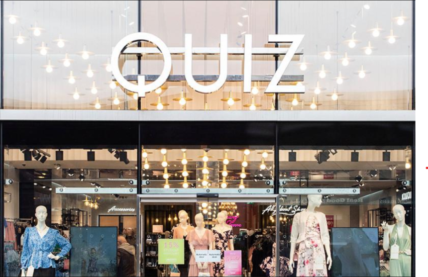 Retail Rebound Powers 14 Percent Summer Sales Gain at QUIZ