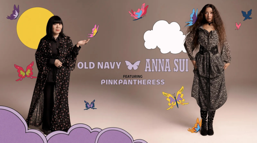 Old Navy Debuts First Designer Collaboration with Anna Sui, Blending Joyful Style, and 90s Nostalgia