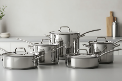How to Choose Stainless Steel Cookware Sets for High-End Home Chefs 