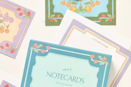 Inside Papier x Anthropologie’s Holiday Stationery Drop