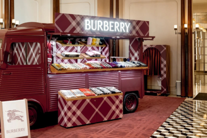 Burberry Brings First Burberry Scarf Truck to Rosewood Hong Kong